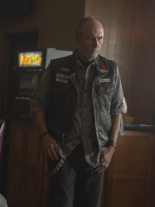 Jamie McShane Task 2025 Black Leather Vest