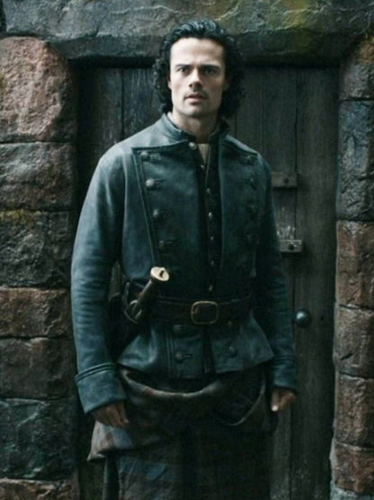 Jamie Roy Outlander Blood of My Blood Black Jacket
