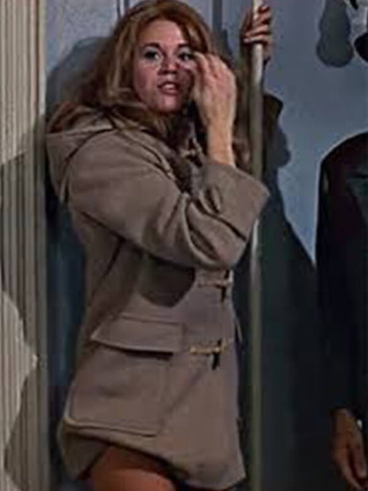 Jane Fonda Barefoot in the Park Wool Duffle Coat