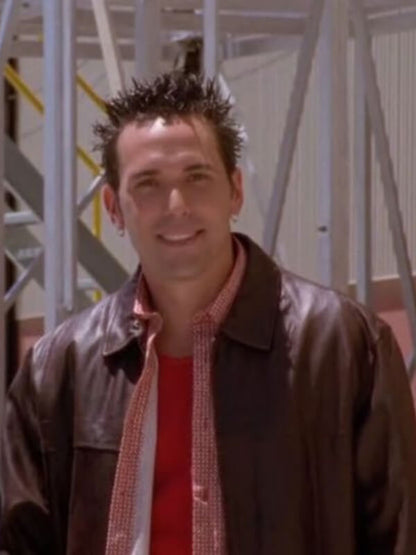 Jason David Frank Power Rangers Wild Force Leather Jacket