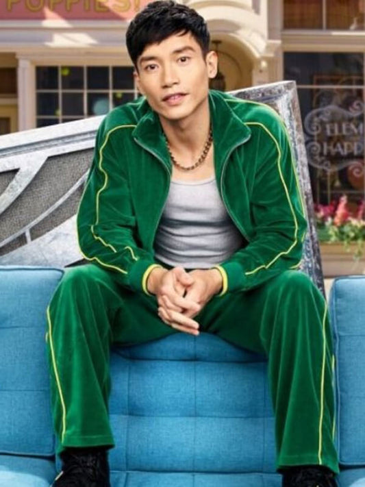 Jason Mendoza The Good Place Green Tracksuit