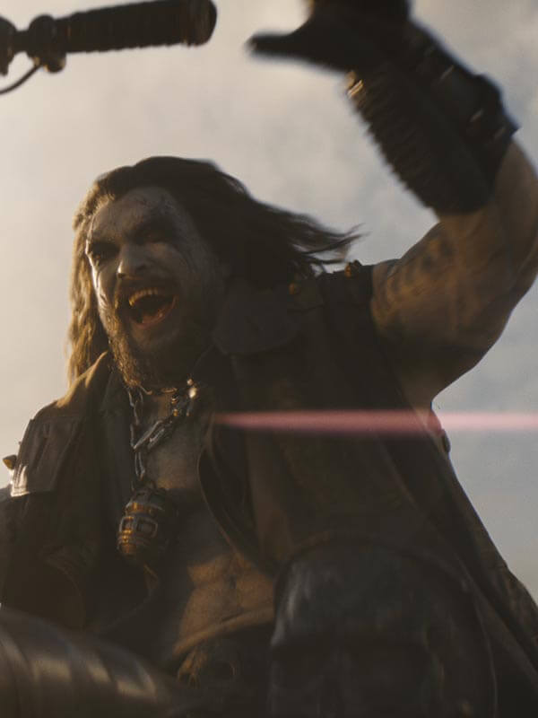 Jason Momoa Supergirl 2026 Black Leather Vest