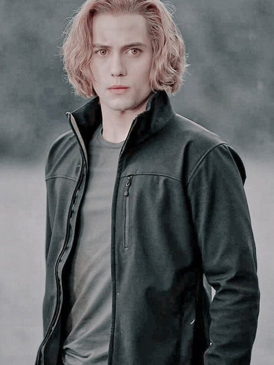 Jasper Hale The Twilight Saga Eclipse Black Jacket
