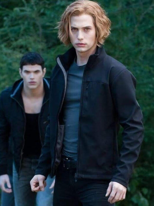 Jasper Hale The Twilight Saga Eclipse Black Jacket