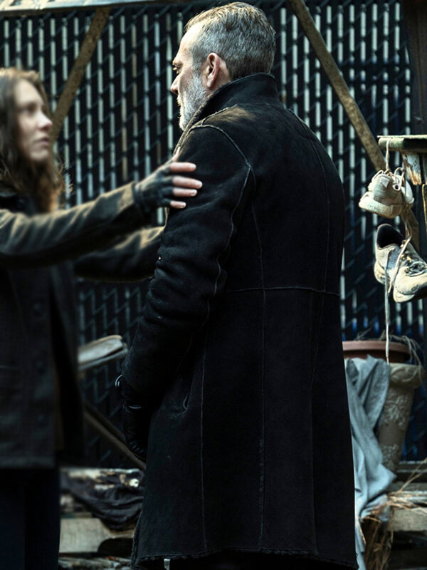 Jeffrey Dean Morgan The Walking Dead Dead City S03 Suede Coat