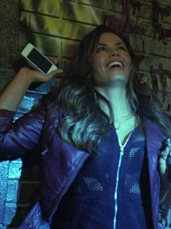 Jenna Dewan American Horror Story S02 Leather Jacket