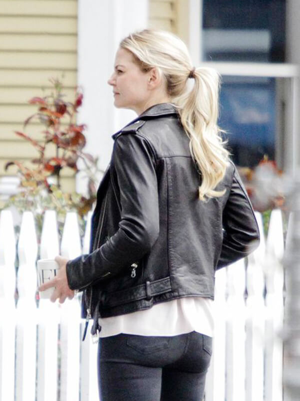 Jennifer Morrison Once Upon A Time Black Leather Jacket