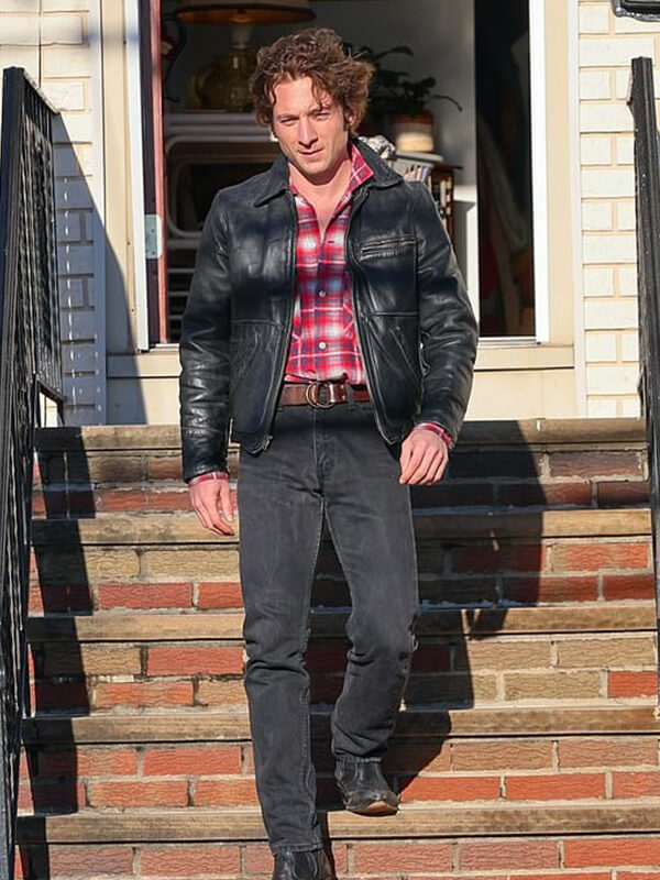 Jeremy Allen White Springsteen 2025 Black Jacket