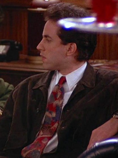 Jerry Seinfeld The Seinfeld Brown Suede Jacket
