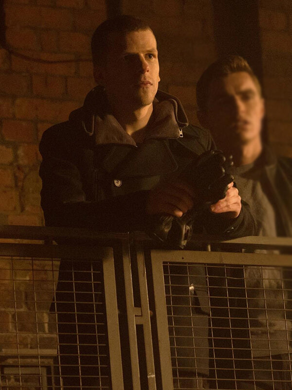 Jesse Eisenberg Now You See Me 2 Atlas Wool Coat