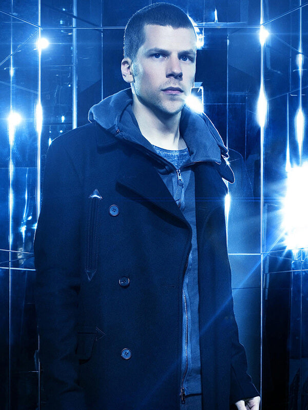 Jesse Eisenberg Now You See Me 2 Atlas Wool Coat