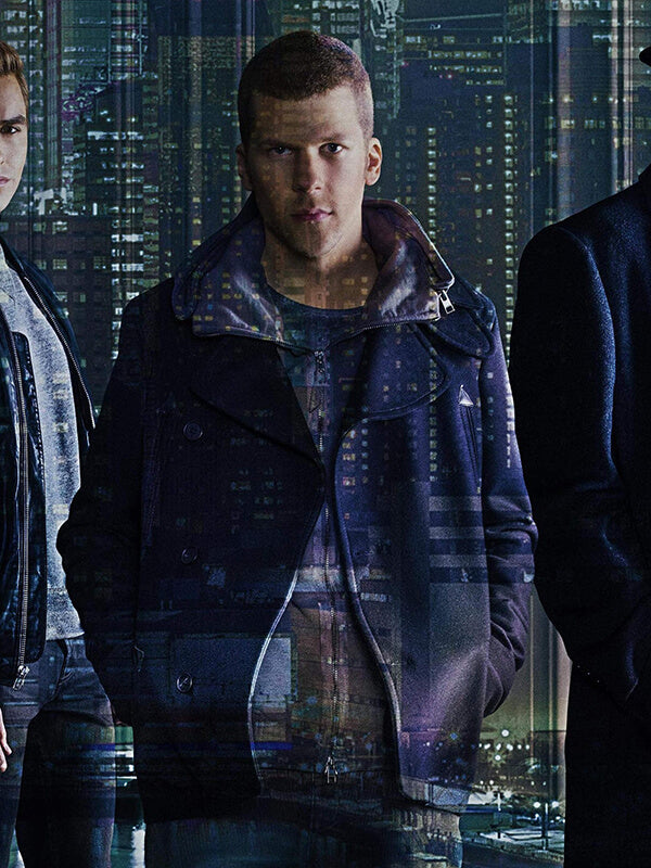 Jesse Eisenberg Now You See Me 2 Atlas Wool Coat