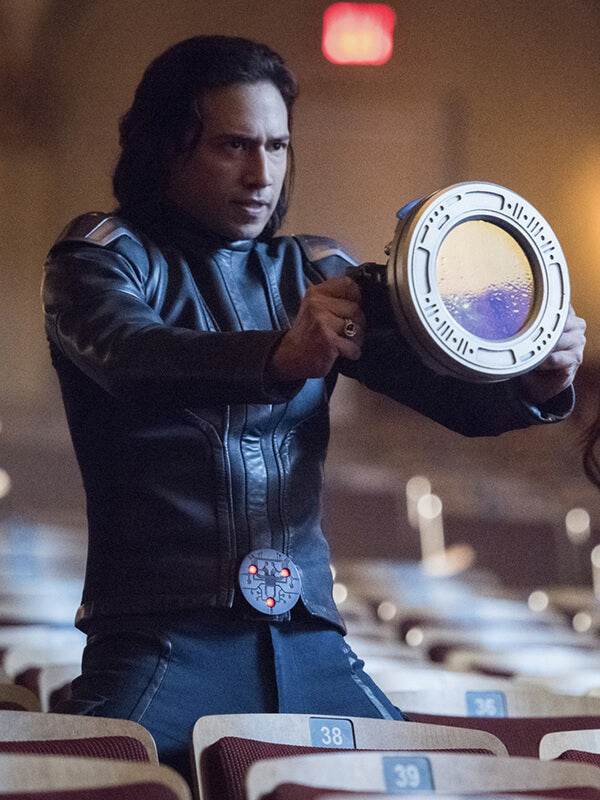 Jesse Rath Supergirl Brainy Leather Jacket