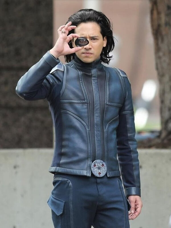 Jesse Rath Supergirl Brainy Leather Jacket