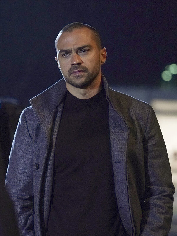 Jesse Williams Grey's Anatomy Wool Coat