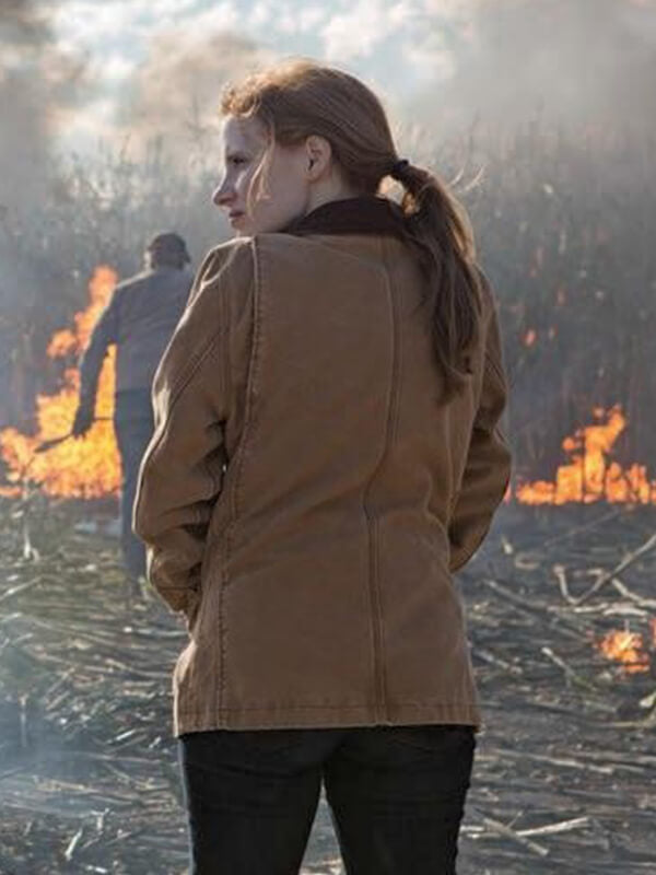 Jessica Chastain Interstellar 2014 Cotton Jacket