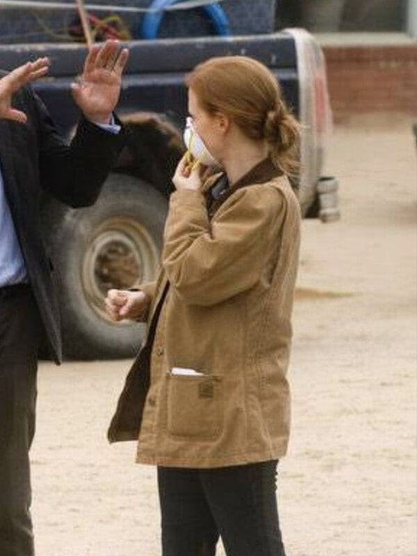 Jessica Chastain Interstellar 2014 Cotton Jacket
