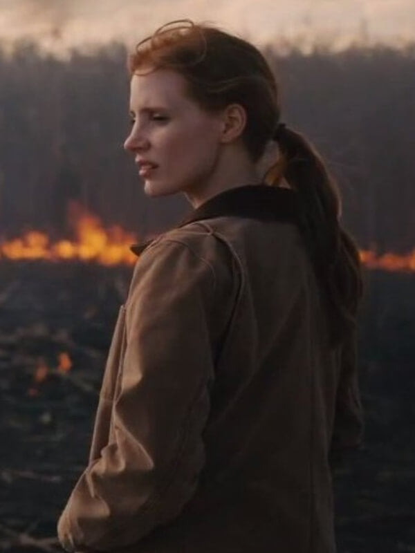 Jessica Chastain Interstellar 2014 Cotton Jacket