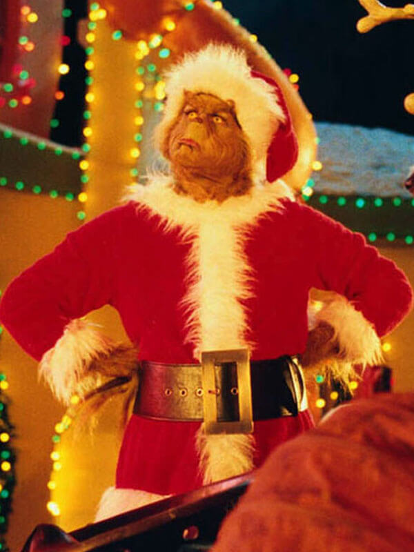 Jim Carrey How the Grinch Stole Christmas Costume Coat