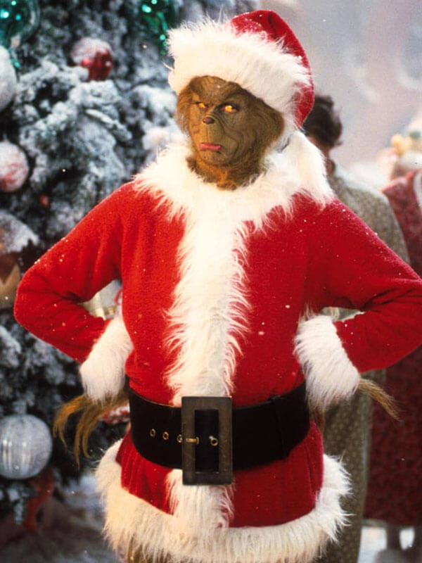 Jim Carrey How the Grinch Stole Christmas Costume Coat