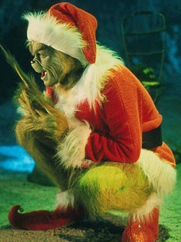 Jim Carrey How the Grinch Stole Christmas Costume Coat