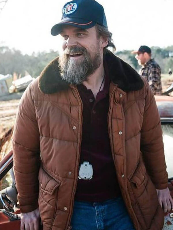 Jim Hopper Stranger Things S05 Puffer Jacket