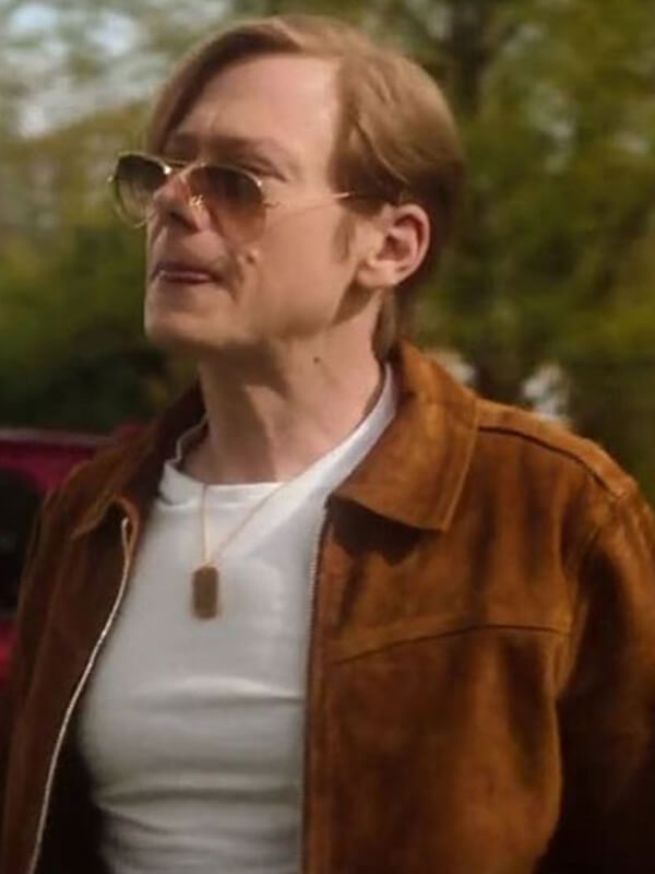 Jimmi Simpson Black Mirror S07 Brown Suede Jacket