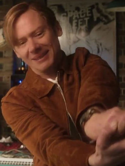 Jimmi Simpson Black Mirror S07 Brown Suede Jacket