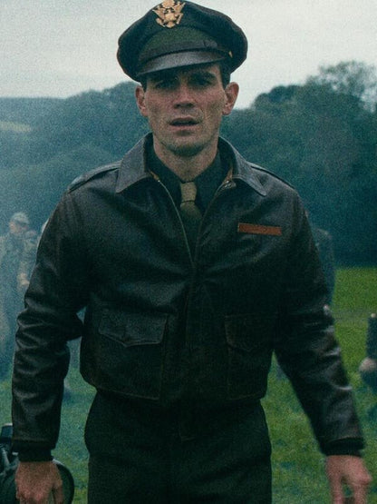 Jimmy 2026 James Stewart Military Leather Jacket