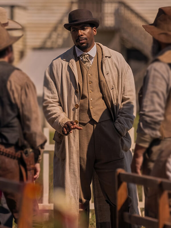 Jocko Sims Little House on the Prairie Cotton Coat