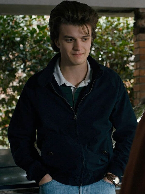 Joe Keery Stranger Things S01 Steve Bomber Jacket