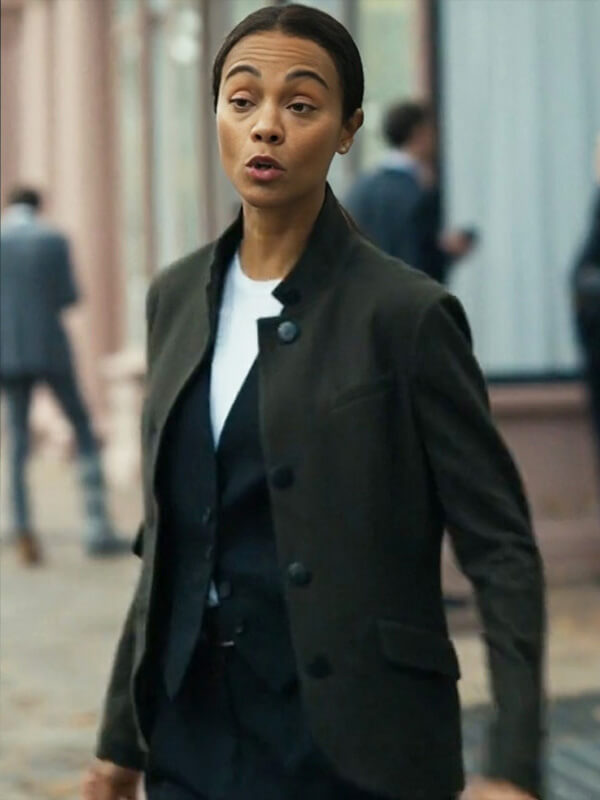 Joe Special Ops Lioness Zoe Saldana Green Blazer
