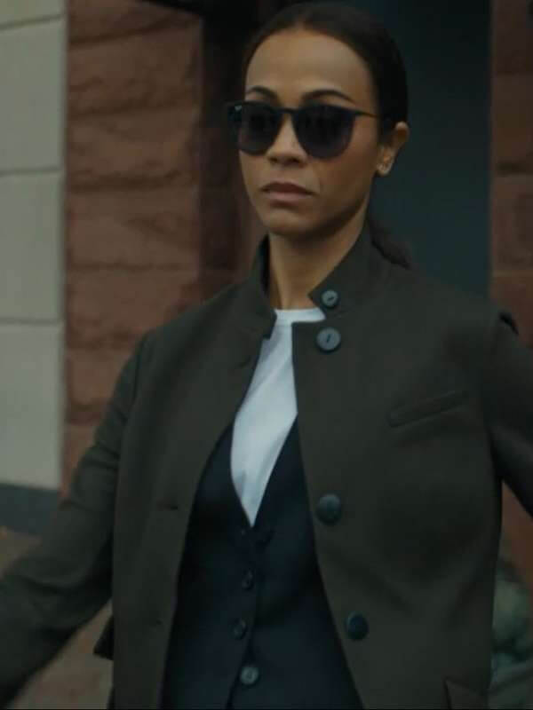 Joe Special Ops Lioness Zoe Saldana Green Blazer