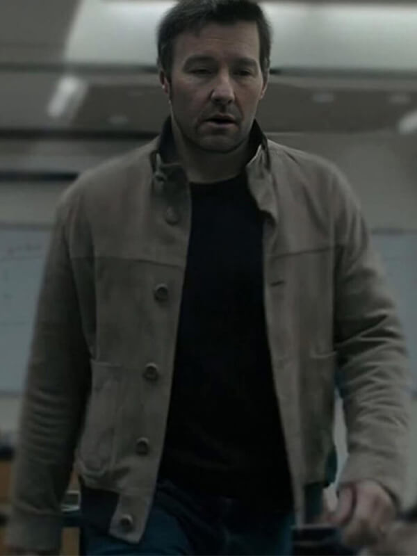 Joel Edgerton Dark Matter S01 Suede Leather Jacket