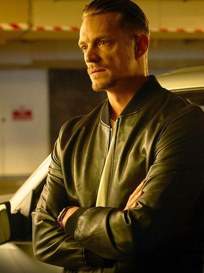 Joel Kinnaman The Informer Black Bomber Jacket