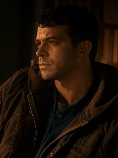 Joey Pollari American Horror Story S13 Brown Jacket