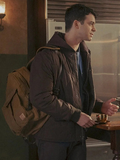 Joey Pollari American Horror Story S13 Brown Jacket