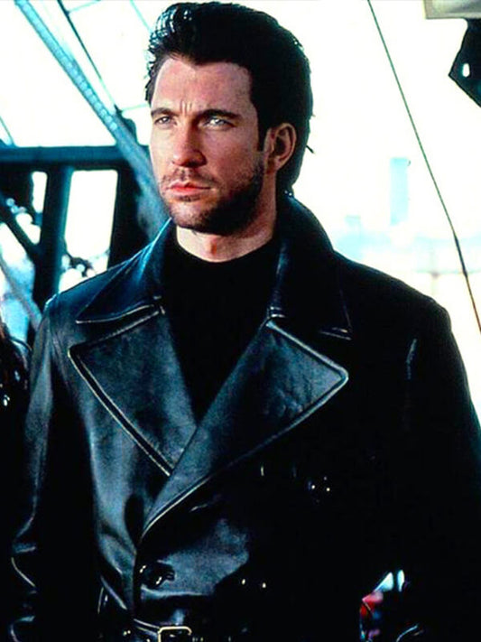John Stark The Cowboy Way Black Leather Coat