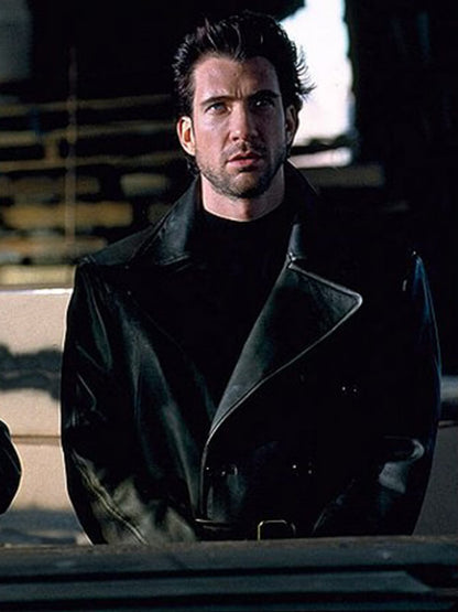 John Stark The Cowboy Way Black Leather Coat