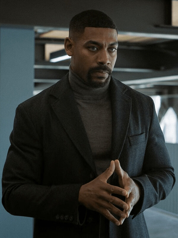 John Stewart Lanterns S01 Aaron Pierre Black Coat