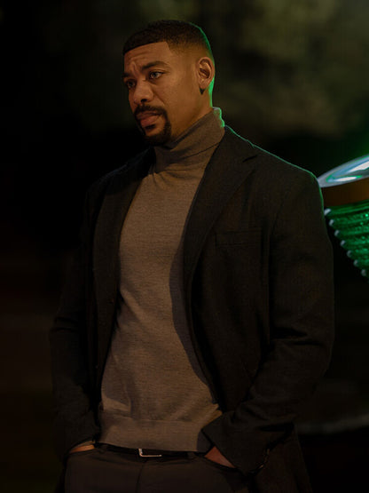 John Stewart Lanterns S01 Aaron Pierre Black Coat
