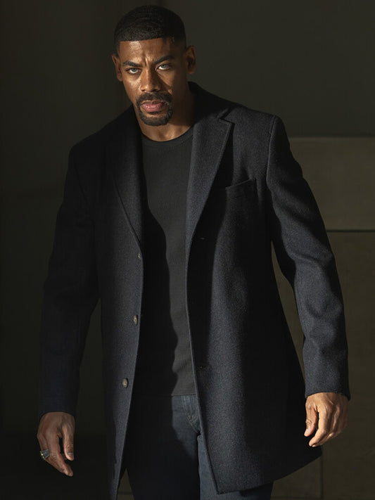 John Stewart Lanterns S01 Aaron Pierre Black Coat