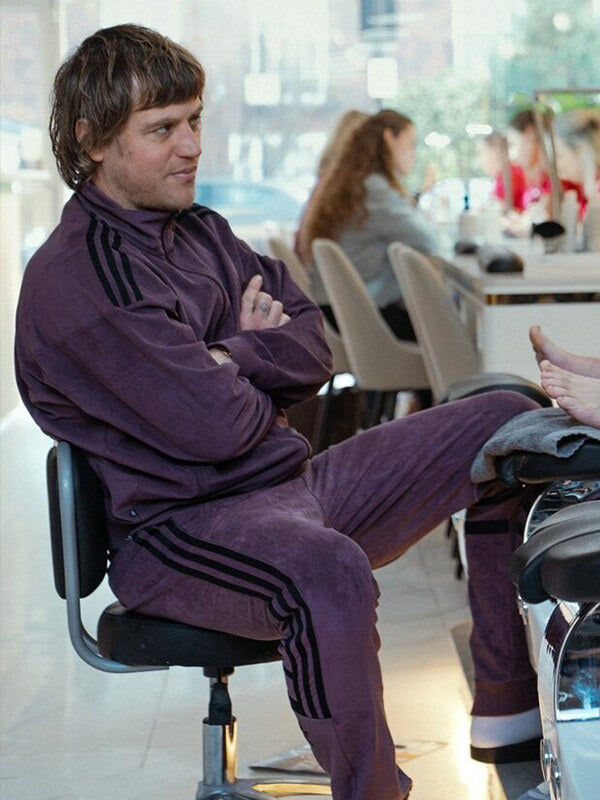 Johnny Flynn MobLand S02 Frankie Purple Tracksuit