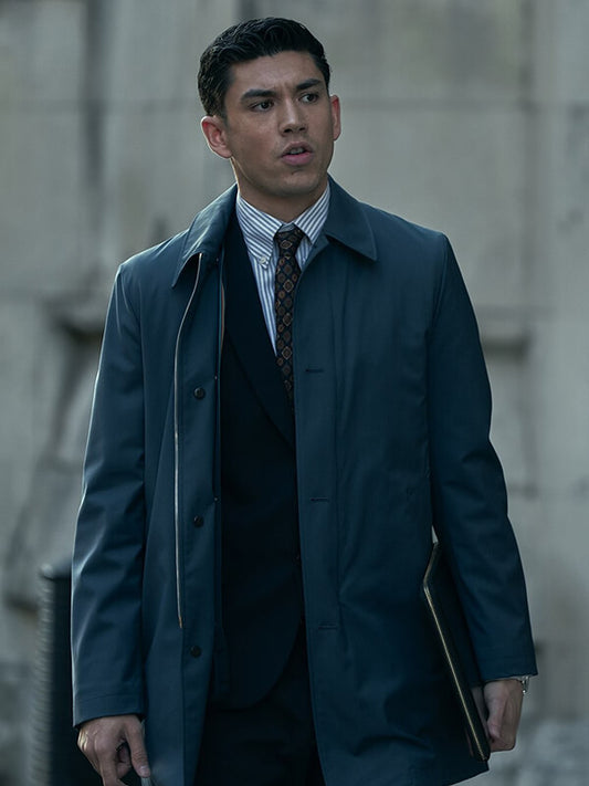 Johnny Warren War 2026 Blue Cotton Coat