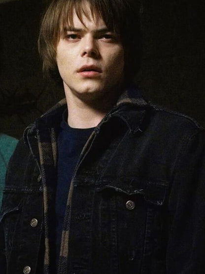Jonathan Byers Stranger Things Charlie Heaton Denim Jacket