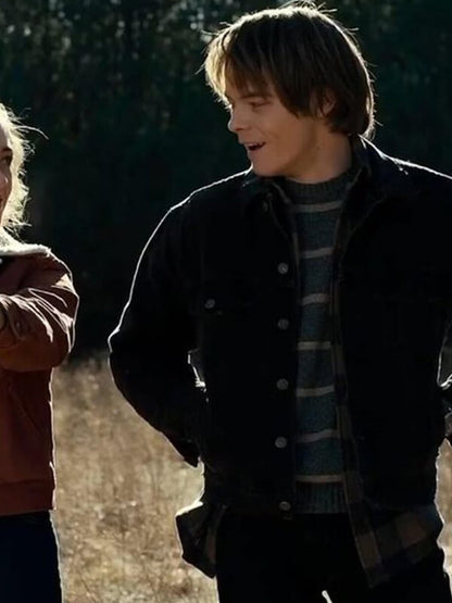 Jonathan Byers Stranger Things Charlie Heaton Denim Jacket