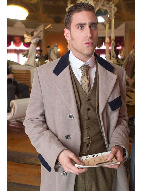 Jonathan Harker Dracula S01 Beige Wool Coat