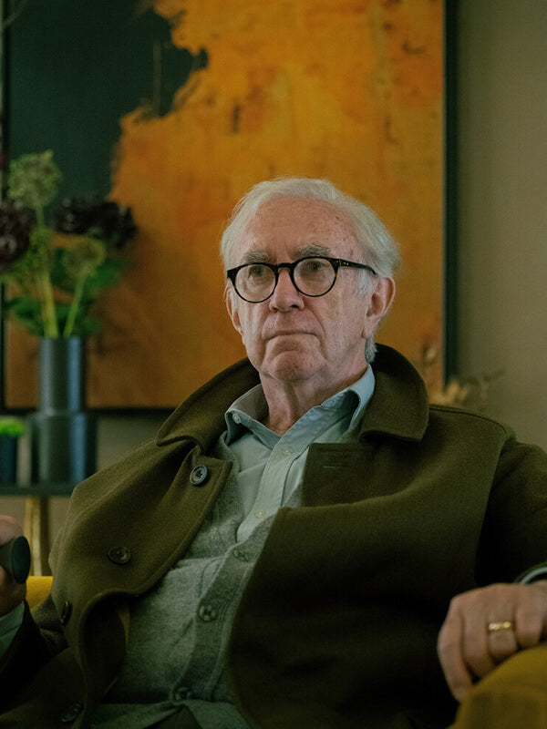 Jonathan Pryce Slow Horses S04 Brown Wool Coat