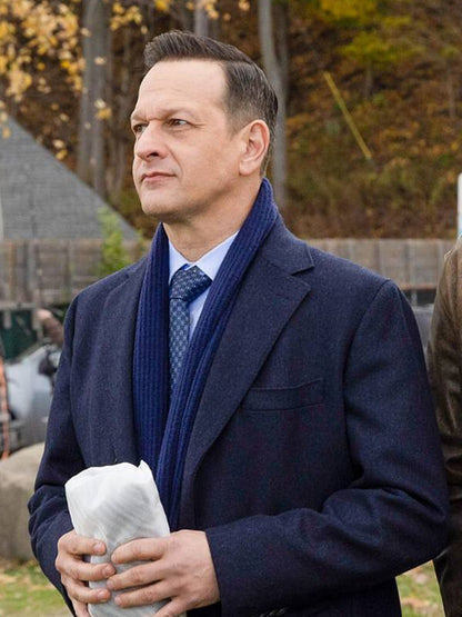 Josh Charles Best Medicine 2026 Wool Coat