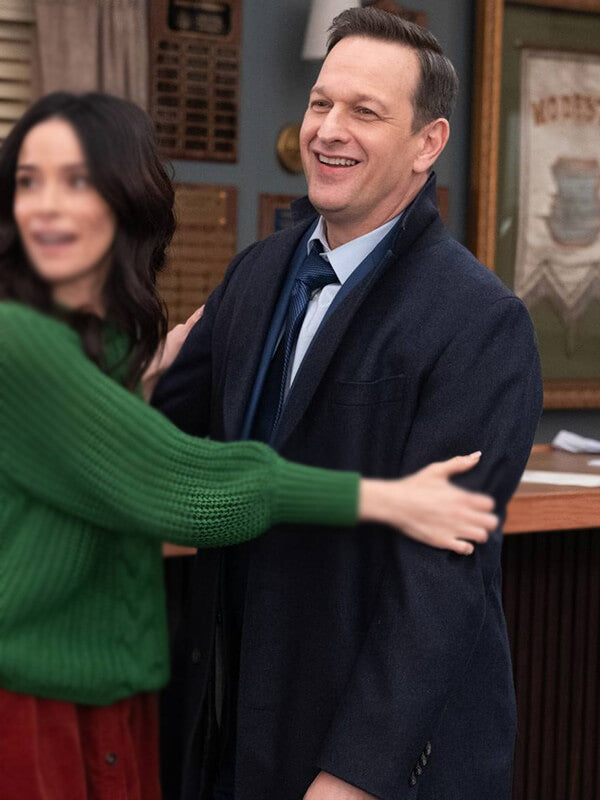 Josh Charles Best Medicine 2026 Wool Coat